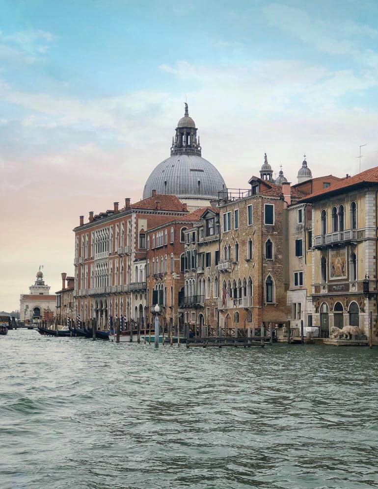 Venedig ist wie ein Gemälde – man könnte es nicht schöner malen.